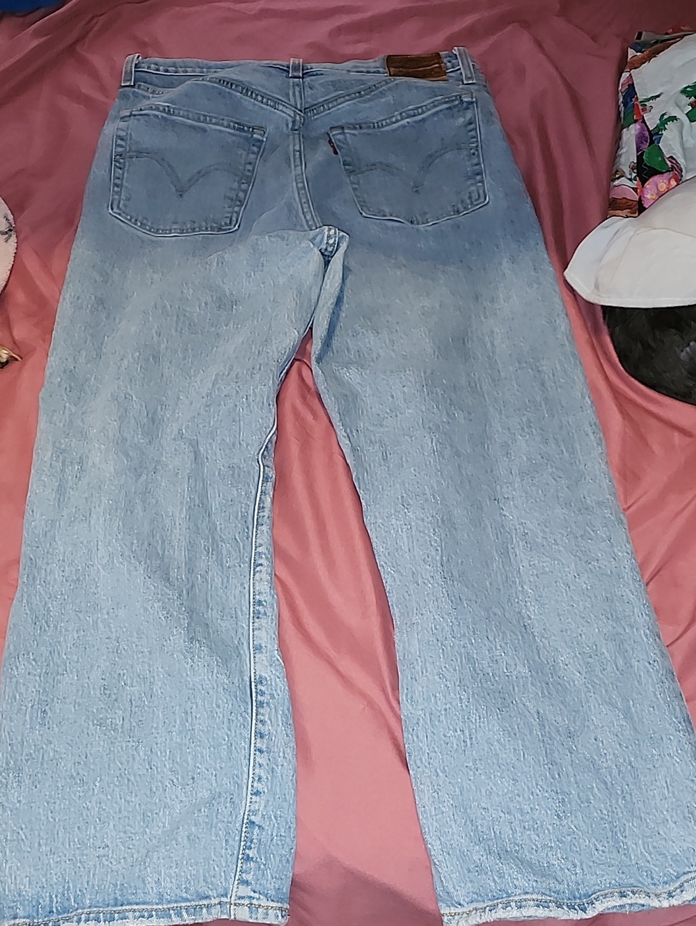 TWO PAIRS OF  Blue Women's Straight-Leg Jeans